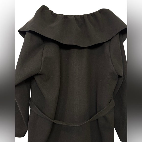 C Wonder  Ruffle Front Dress Coat - Picture 9 of 12